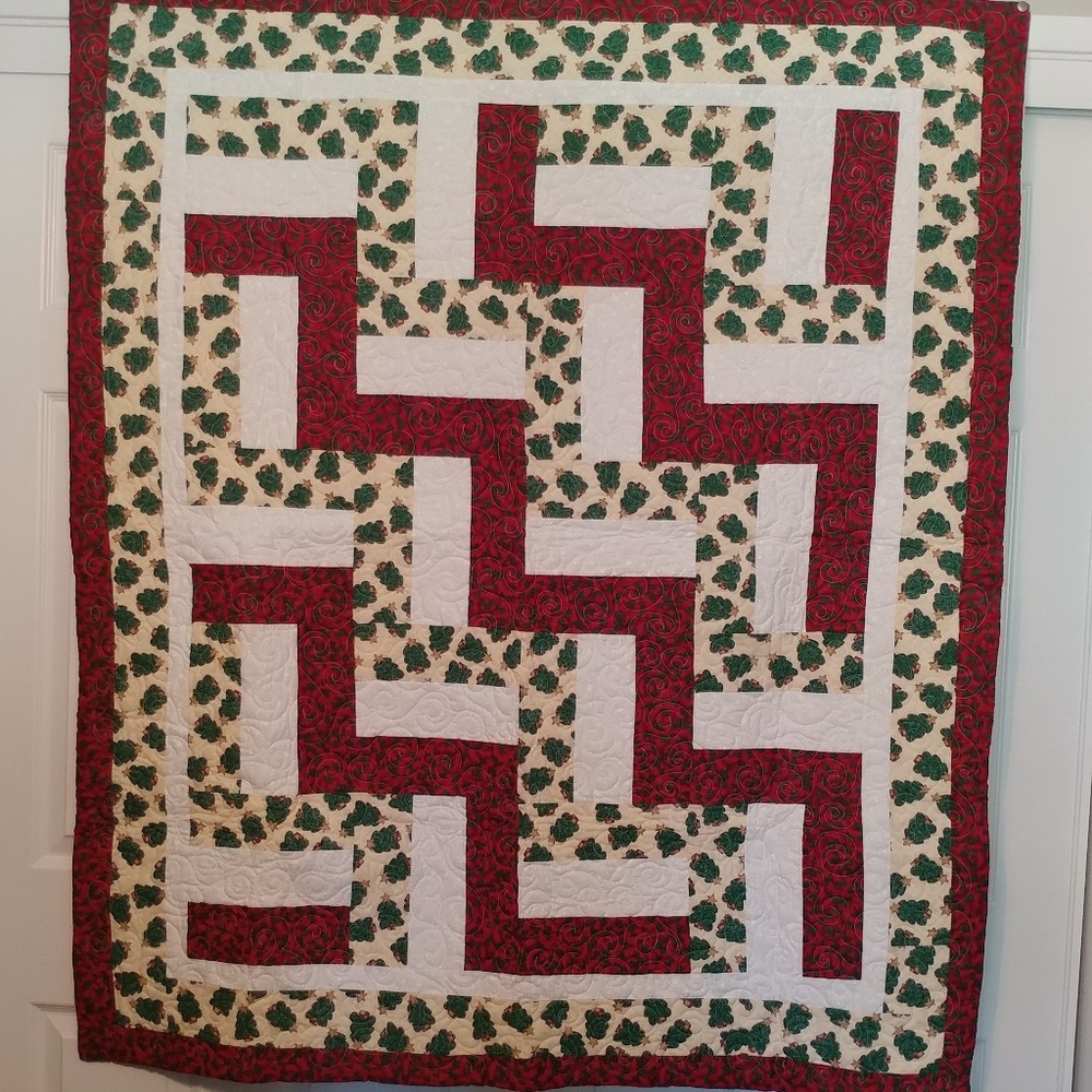 Handmade Christmas Quilt